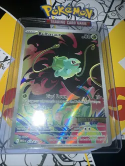 Bulbasaur 133/132 Pokemon TCG Mega Evolutions Stamped Promo Card NM SEALED - Image 1