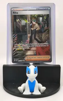 2023 Pokemon TCG Paradox Rift Rika SIR 258/182 Special Illustration Rare Card NM - Image 1