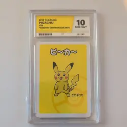 Pikachu Old Maid Japanese Babanuki Pokemon Card ACE 10 - Image 1