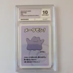 Ditto Old Maid Japanese Babanuki Pokemon Card ACE 10 - Image 1