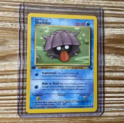 Shellder 54/62 1998 1st Edition Fossil Pokemon Card NM-Mint - Image 1