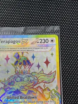 Terapagos Ex SVP 165 Sealed Full Art Black Star Promo Pokemon Card - Image 3
