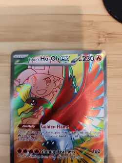 Pokemon TCG - Ethans Ho-Oh Ex 209/182 - Destined Rivals - NM Full Art Card - Image 2