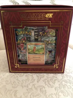 Pokemon TCG Charizard EX Super Premium - Card Display Figure Set-Unopened+BIN 90 - Image 4