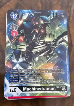 Digimon Machinedramon EX1 -073 Alternate Art Card - Image 1
