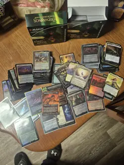 Magic The Gathering LOTR Middle Earth Card Lot 2 Opened Collectors Boosters - Image 3