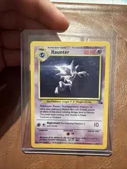 Pokemon TCG Haunter 1999 Fossil Unlimited Rare Holo Card #6/62 - Image 1