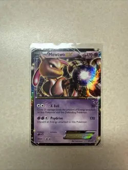 Mewtwo EX BW45 Promo Card Black and White - Image 1