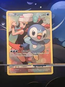 Pokemon Piplup (Dawn) 239/236 Cosmic Eclipse TCG NM Card ENG Trainer Secret Rare - Image 1