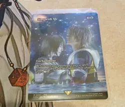 Stay with Me - Rhystic Study (Showcase) Final Fantasy: Through the Ages MTG MINT - Image 1
