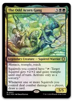 The Odd Acorn Gang #7 (Foil) (NM) Bloomburrow BLC Magic MTG - Image 1