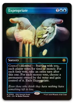 Expropriate (Borderless) #66 (Foil) (NM) Special Guests SPG Magic MTG - Image 1