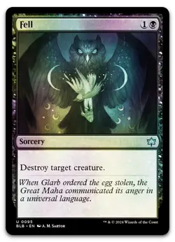 Fell #95 (Foil) (NM) Bloomburrow BLB Magic MTG - Image 1