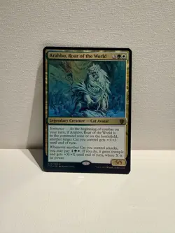 Arahbo, Roar of the World #35 Foil NM Commander 2017 C17 MTG Magic - Image 1