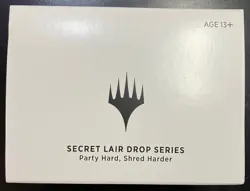MTG Secret Lair Drop Series: PARTY HARD, SHRED HARDER factory sealed! - Image 1