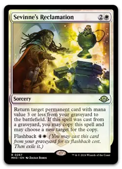 Sevinne's Reclamation #267 (Foil) (NM) Modern Horizons 3 MH3 Magic MTG - Image 1