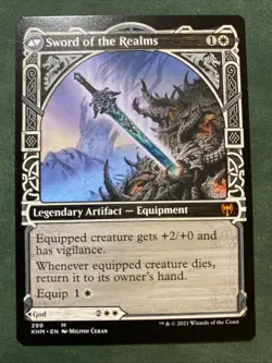 1x Halvar, God of Battle SHOWCASE Kaldheim MTG Magic the Gathering - Image 2