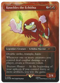 Knuckles the Echidna M Secret Lair Drop Series 2082 NM - Image 1