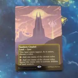 Sunken Citadel (0176) (Borderless) (Galaxy Foil) Edge of Eternities: Stellar... - Image 1