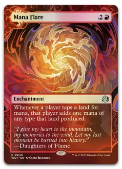 Mana Flare #46 (Foil) (NM) Wilds of Eldraine WOT Magic MTG - Image 1