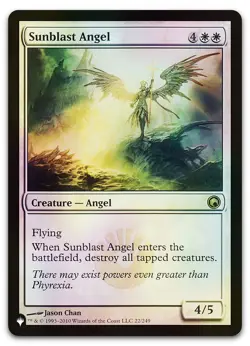 Sunblast Angel #22 (Foil) (NM) List Reprints LIST LIST Magic MTG - Image 1