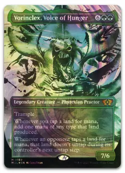 Vorinclex, Voice of Hunger (Halo Foil) #159 NM March of the Machine Magic MTG - Image 1