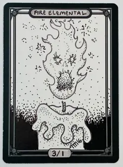 🔥Artist Proof Signed & Sketched Jesper Myrfors AP Signature Token OOF Artwork - Image 1