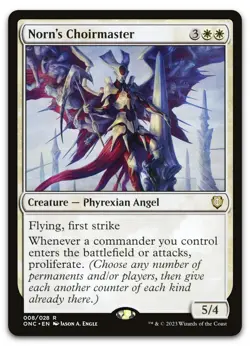Norn's Choirmaster #8 (NM) Phyrexia All Will Be One ONC Magic MTG - Image 1
