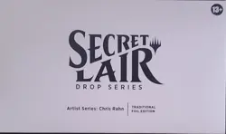 MTG Magic The Gathering - Secret Lair Artist Series: Chris Rahn -FOIL - SEALED - Image 2