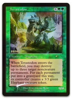 Terastodon #18 (Foil) (LP) 30th Anniversary Edition 30A-P Magic MTG - Image 1