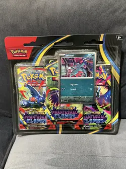 Pokemon TCG Mega Evolutions Phantasmal Flames Triple Blister - Sneasel - Image 1