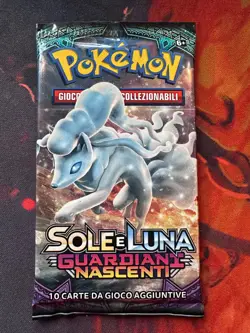 Pokemon TCG Sun and Moon Guardians Rising Booster Pack (Italian) New & Sealed - Image 1