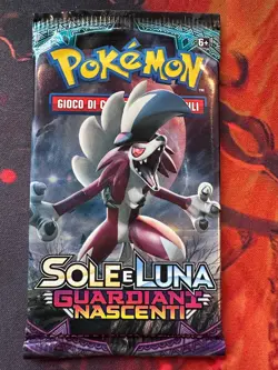 Pokemon TCG Sun and Moon Guardians Rising Booster Pack (Italian) New & Sealed - Image 1