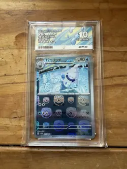Vanillish (Master Ball) 025/086 Pokemon TCG White Flare ACE Gem Mint 10 - Image 1