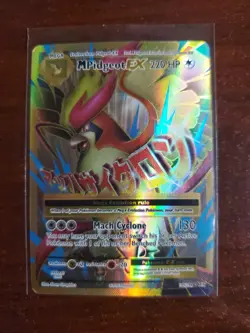 Mega Pidgeot EX 105/108 Authentic Pokemon XY Evolutions Full Art - Image 1