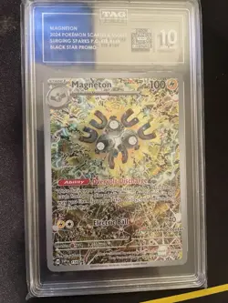 Pokemon Center Stamp Magneton TAG 10 Surging Sparks - Image 1
