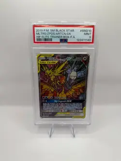 POKEMON MOLTRES ZAPDOS ARTICUNO GX HIDDEN FATES PROMO SM210 PSA 9 MINT INVEST - Image 1