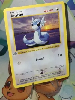 Pokemon TCG 1st Edition Shadowless Dratini 26/102 NM/BETTER - Image 5