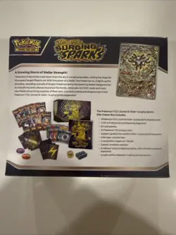 Pokemon TCG Scarlet & Violet Surging Sparks ETB New and Sealed - Image 2