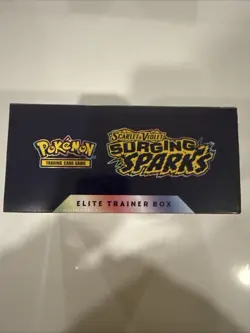 Pokemon TCG Scarlet & Violet Surging Sparks ETB New and Sealed - Image 3