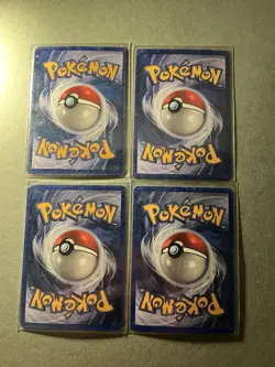 Pokemon TCG Gastly 33/62 50/102 Lot of 4 Fossil Set Vintage WOTC NM 1999 - Image 2