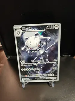 Pokemon Steelix 150/132 Illustration Rare Mega Evolutions (Near MINT Or Better) - Image 1