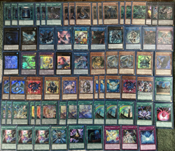 YuGiOh High Rarity Rainbow Dragon Crystal Beast Sleeved 70 Card TOURNAMENT Deck - Image 1