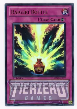 Yugioh Raigeki Bottle GENF-EN079 Ultra Rare 1st Edition NM/LP - Image 1