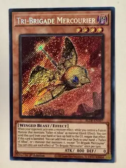 Yugioh! - Tri-Brigade Mercourier - BLTR-EN107 - Secret Rare - 1st Ed - NM/M - Image 1