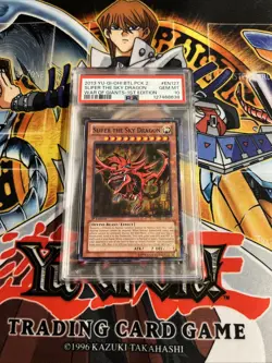GEM MINT 10 YU-GI-OH! Slifer the Sky Dragon (Mosaic Rare) BP02-EN127 POP 14 - Image 1