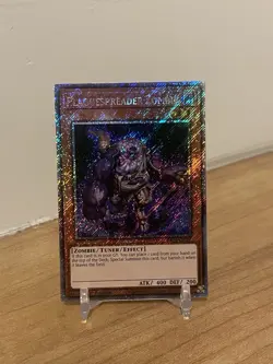 Yugioh - Plaguespreader Zombie Platinum Secret Rare - RA03-EN207 - Image 1
