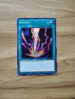 Yu-Gi-Oh! - Raigeki - TN19-EN010 - Prismatic Secret Rare / Holo - Image 1