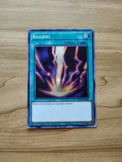 Yu-Gi-Oh! - Raigeki - TN19-EN010 - Prismatic Secret Rare / Holo - Image 1