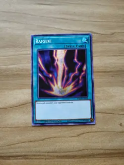 Yu-Gi-Oh! - Raigeki - TN19-EN010 - Prismatic Secret Rare / Holo - Image 1